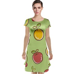 Seamless Healthy Fruit Cap Sleeve Nightdress