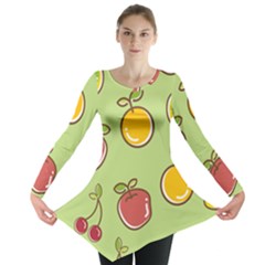 Seamless Healthy Fruit Long Sleeve Tunic 