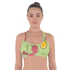 Seamless Healthy Fruit Cross Back Sports Bra