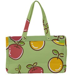 Seamless Healthy Fruit Canvas Work Bag by HermanTelo