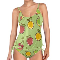 Seamless Healthy Fruit Tankini Set