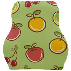 Seamless Healthy Fruit Car Seat Velour Cushion  by HermanTelo