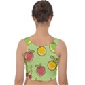 Seamless Healthy Fruit Velvet Crop Top View2