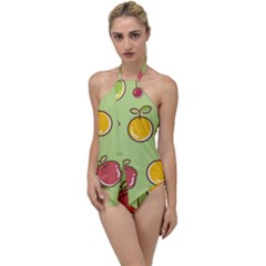 Seamless Healthy Fruit Go With The Flow One Piece Swimsuit