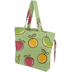 Seamless Healthy Fruit Drawstring Tote Bag