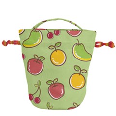 Seamless Healthy Fruit Drawstring Bucket Bag by HermanTelo