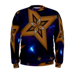 Star Background Men s Sweatshirt