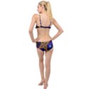 Star Background Layered Top Bikini Set View2