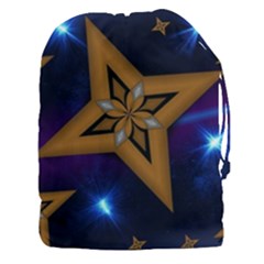 Star Background Drawstring Pouch (xxxl)