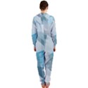 Triangle Blue Pattern Hooded Jumpsuit (Ladies)  View2