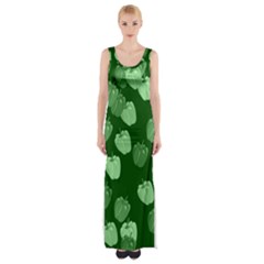 Paprika Thigh Split Maxi Dress by Mariart