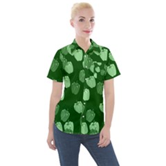 Paprika Women s Short Sleeve Pocket Shirt