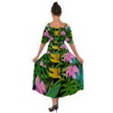 Tropical Adventure Shoulder Straps Boho Maxi Dress  View2