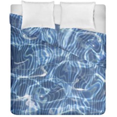 Abstract Blue Diving Fresh Duvet Cover Double Side (california King Size)