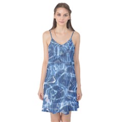 Abstract Blue Diving Fresh Camis Nightgown by HermanTelo