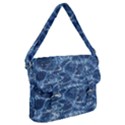 Abstract Blue Diving Fresh Buckle Messenger Bag View1