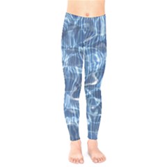 Abstract Blue Diving Fresh Kids  Legging