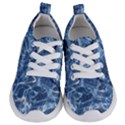 Abstract Blue Diving Fresh Kids  Lightweight Sports Shoes View1