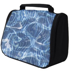 Abstract Blue Diving Fresh Full Print Travel Pouch (big)