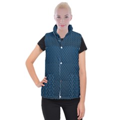 Background Holes Texture Women s Button Up Vest by HermanTelo