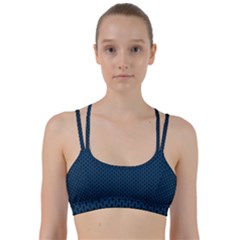 Background Holes Texture Line Them Up Sports Bra