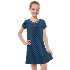 Background Holes Texture Kids  Cross Web Dress