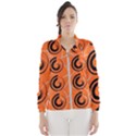 Background Pattern Retro Women s Windbreaker View1