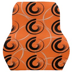 Background Pattern Retro Car Seat Back Cushion 