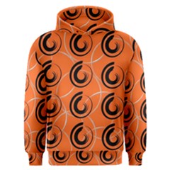 Background Pattern Retro Men s Overhead Hoodie