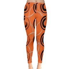 Background Pattern Retro Inside Out Leggings