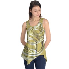 Fractal Abstract Artwork Sleeveless Tunic