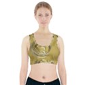 Fractal Abstract Artwork Sports Bra With Pocket View1