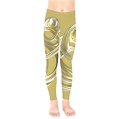 Fractal Abstract Artwork Kids  Legging