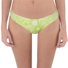 Background Green Star Reversible Hipster Bikini Bottoms