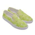 Background Green Star Women s Canvas Slip Ons View3