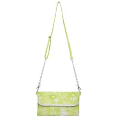 Background Green Star Mini Crossbody Handbag by HermanTelo