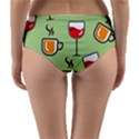 Cups And Mugs Reversible Mid-Waist Bikini Bottoms View2