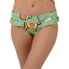 Cups And Mugs Frill Bikini Bottom