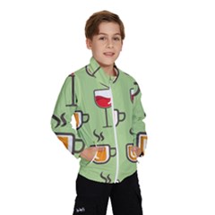 Cups And Mugs Kids  Windbreaker