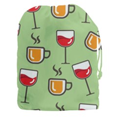 Cups And Mugs Drawstring Pouch (xxxl)