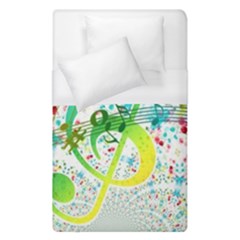 Circle Music Pattern Duvet Cover (single Size)