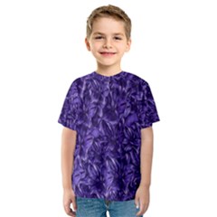 Pattern Color Ornament Kids  Sport Mesh Tee