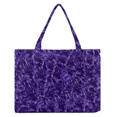 Pattern Color Ornament Zipper Medium Tote Bag