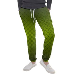 Hexagon Background Line Men s Jogger Sweatpants by HermanTelo