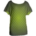 Hexagon Background Line Women s Oversized Tee View1