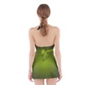 Hexagon Background Line Halter Dress Swimsuit  View2