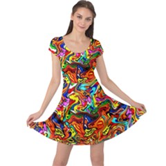 I 4 Cap Sleeve Dress by ArtworkByPatrick