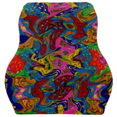 I 3 1 Car Seat Velour Cushion  by ArtworkByPatrick