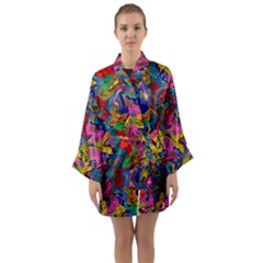 I 3 1 Long Sleeve Kimono Robe by ArtworkByPatrick