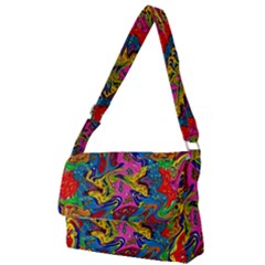 I 3 1 Full Print Messenger Bag by ArtworkByPatrick